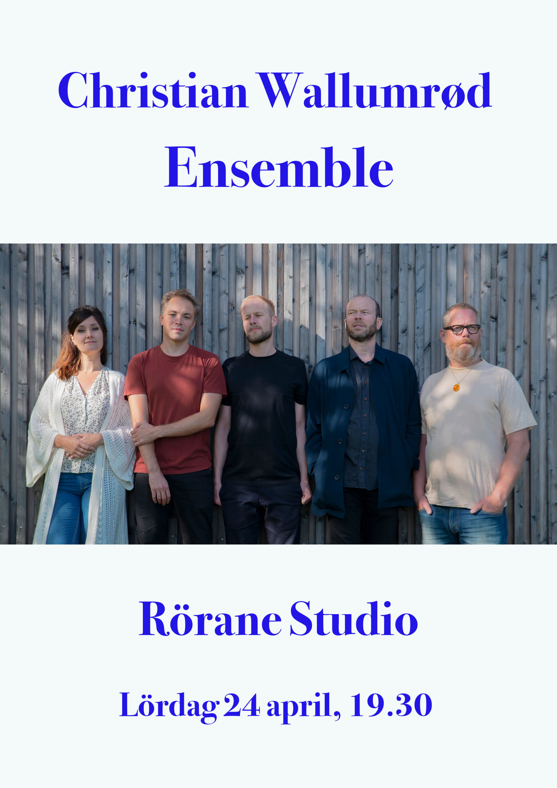 Christian Wallumrød Ensemble, 24 april, 2027